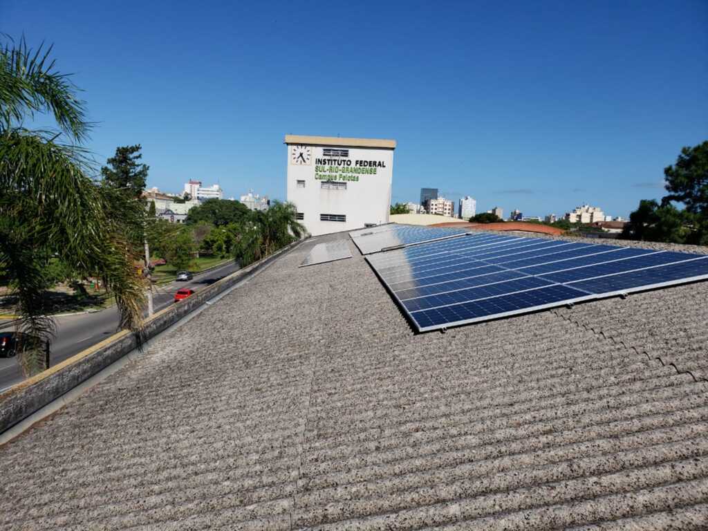 IFSul aposta no sistema de energia fotovoltaica