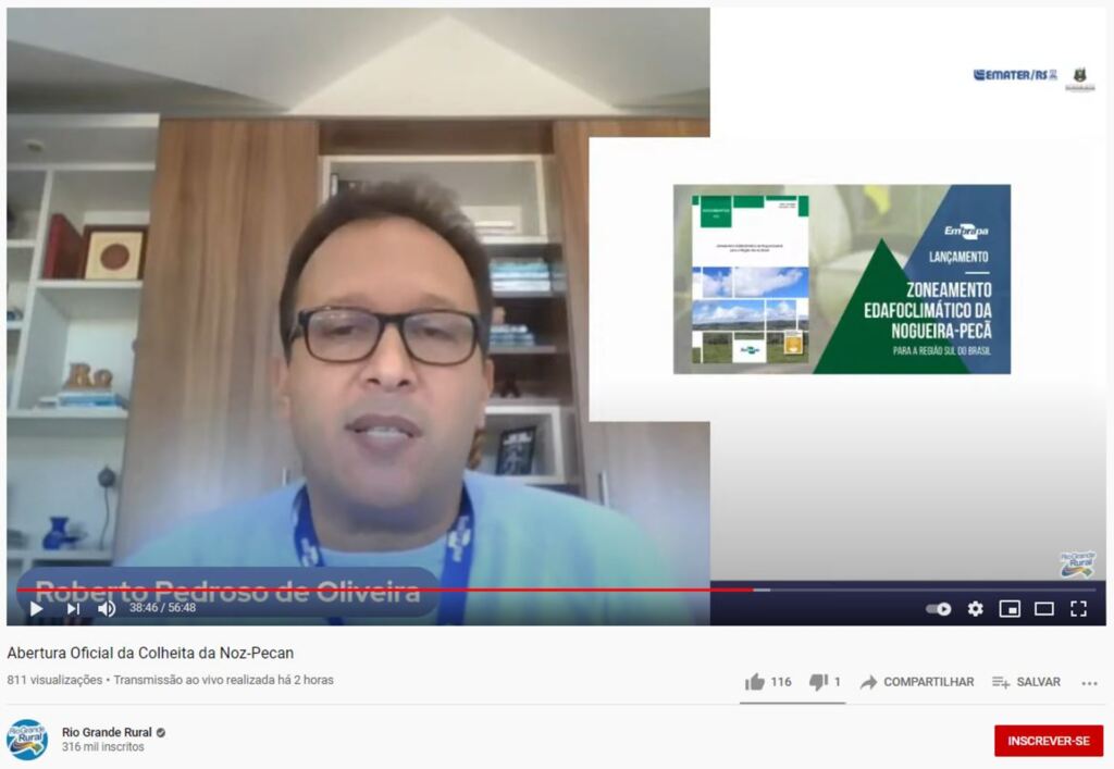 Zoneamento da nogueira-pecã é oficialmente lançado