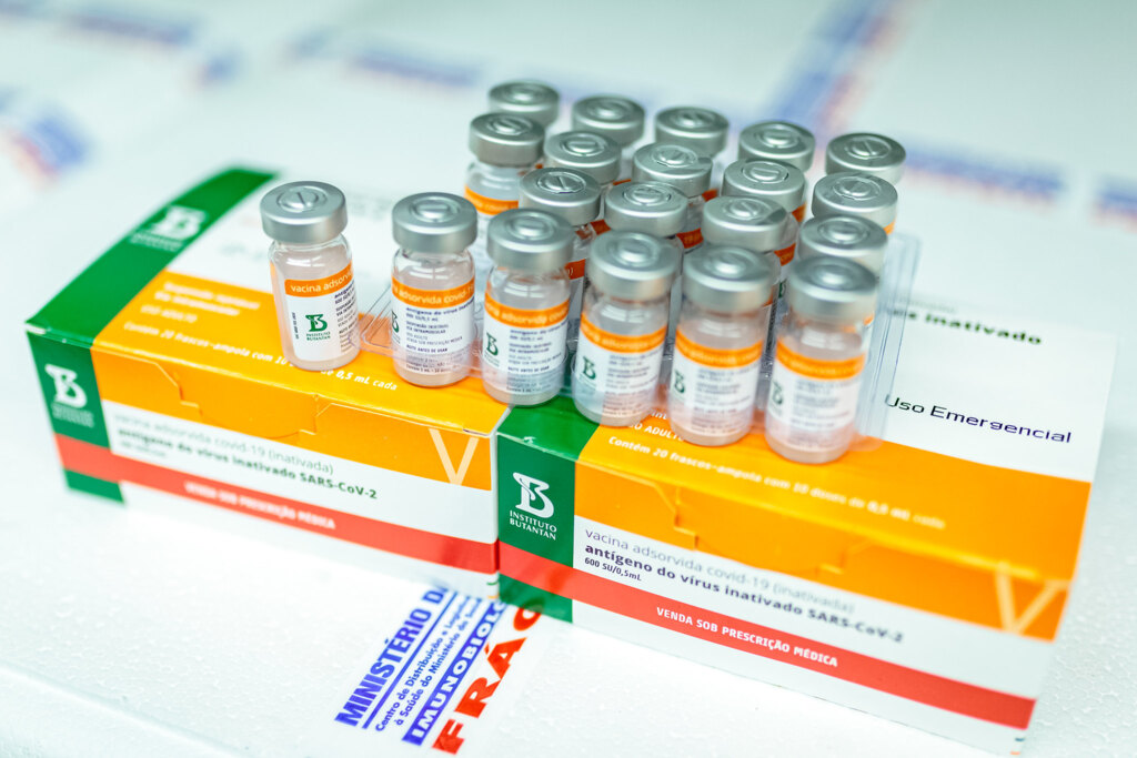 Butantan entrega mais 3,4 milhões de doses de vacina contra Covid-19