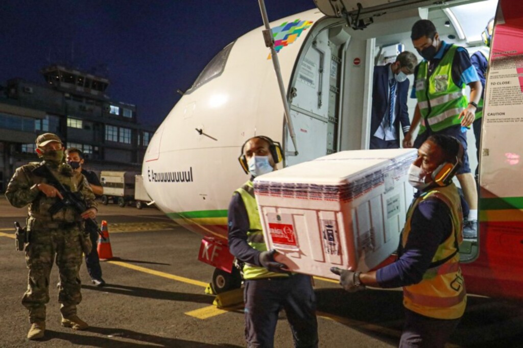 Novo lote de vacinas já está no RS