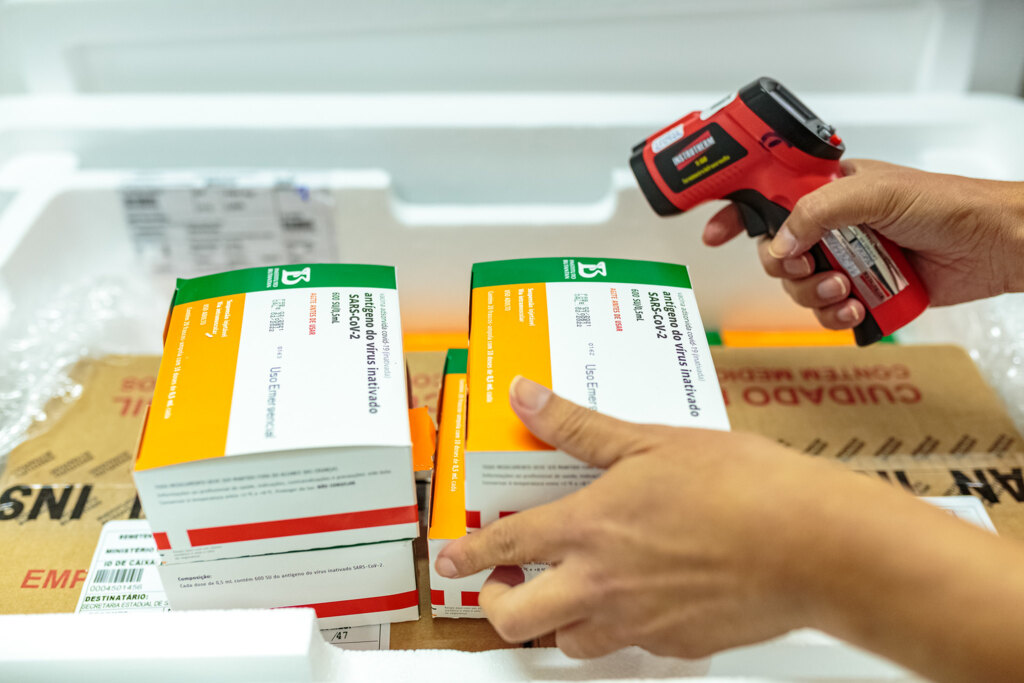 Butantan entrega mais 2 milhões de doses da vacina contra a Covid-19
