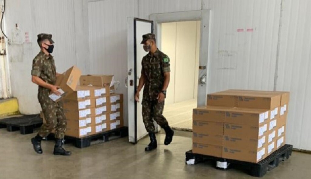 RS recebe medicamentos do kit intubação