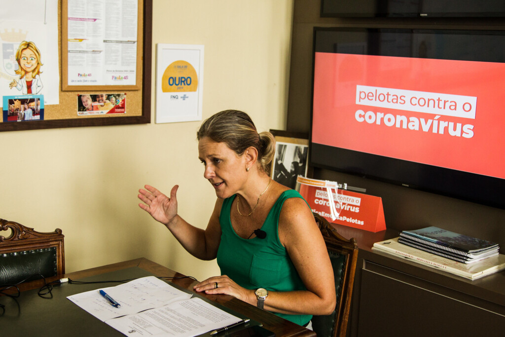 Prefeita decreta lockdown em Pelotas