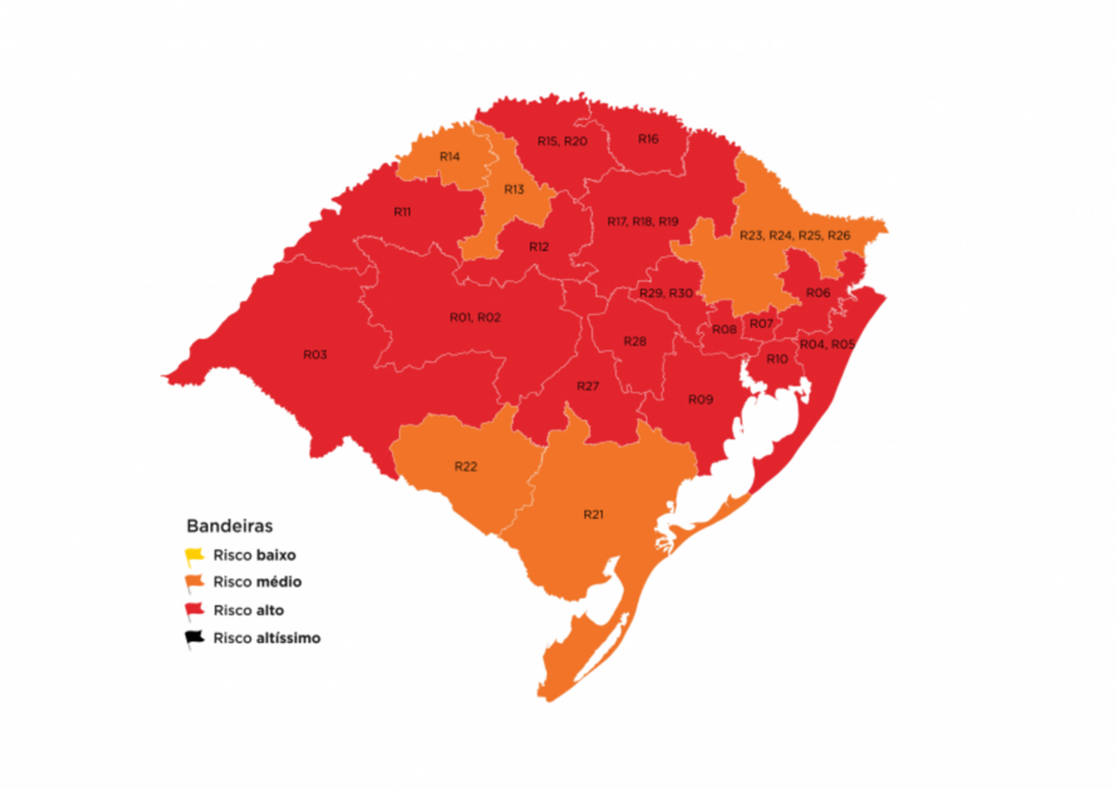 Estado recebe três recursos para alterar bandeiras