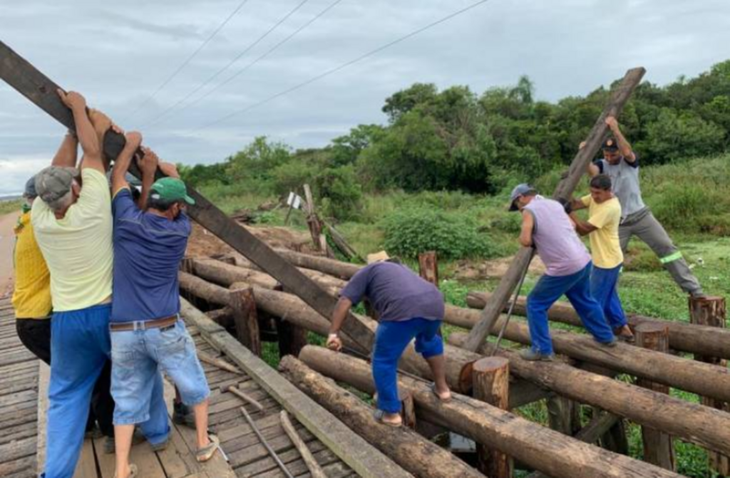 Ponte de acesso à Z-3 deve ficar pronta nos próximos dias