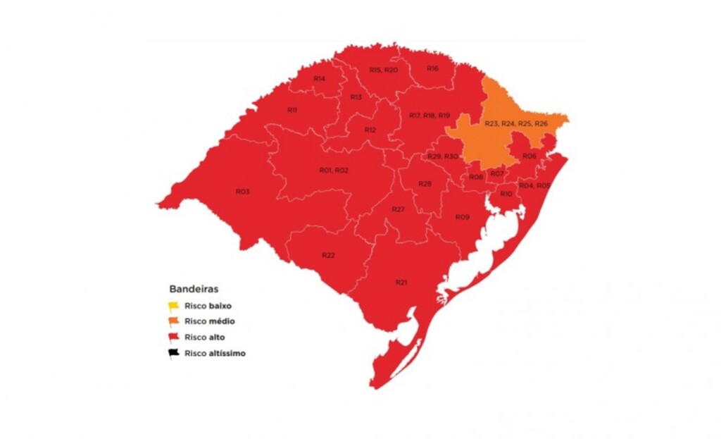 Pelotas é mantida na bandeira vermelha