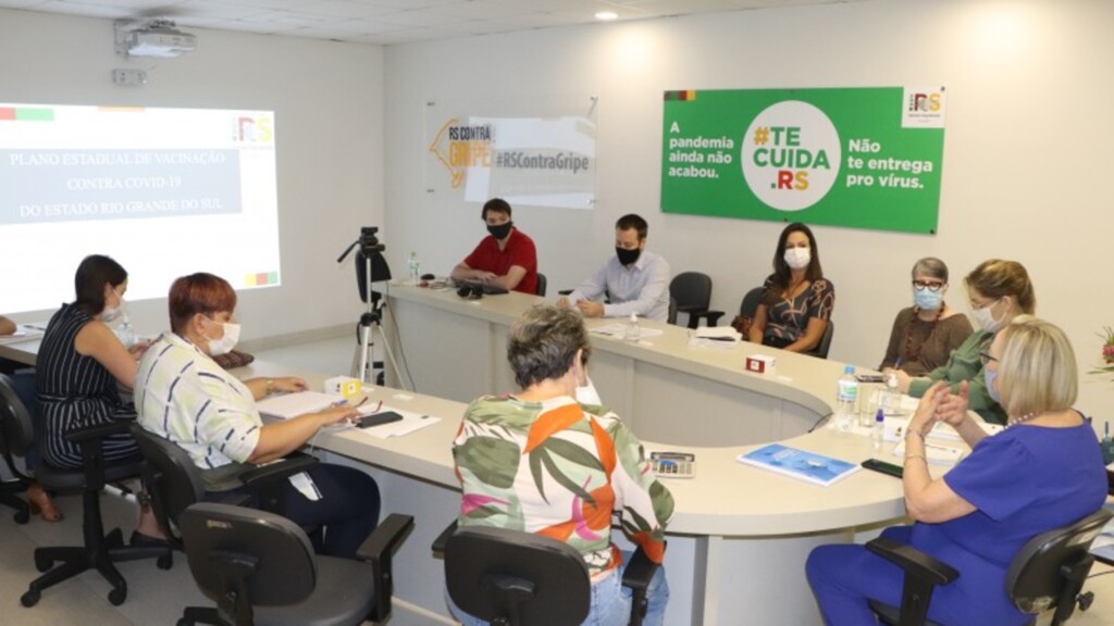 Estado prepara estrutura para vacinar gaúchos contra a Covid-19