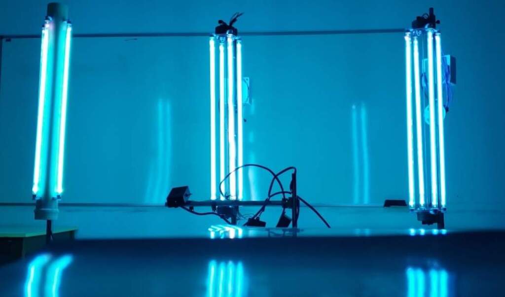 Luz no combate ao vírus