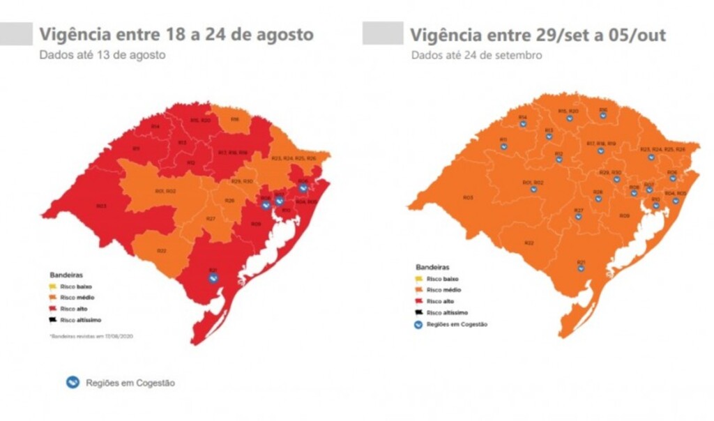 Entenda por que o mapa do Distanciamento Controlado ficou laranja