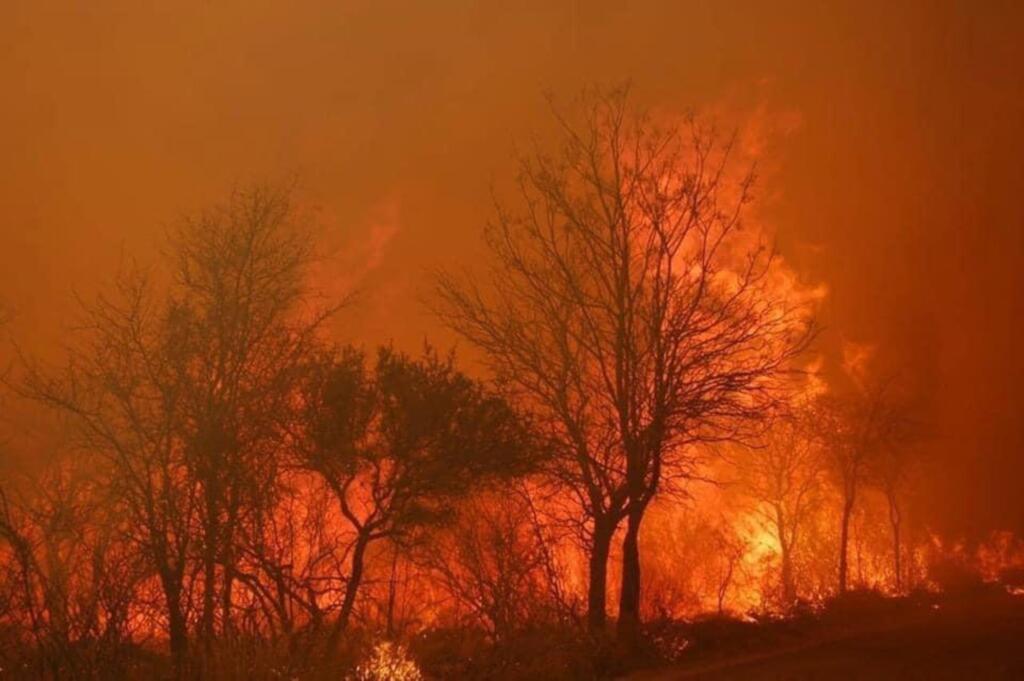 Argentina tem incêndios fora de controle