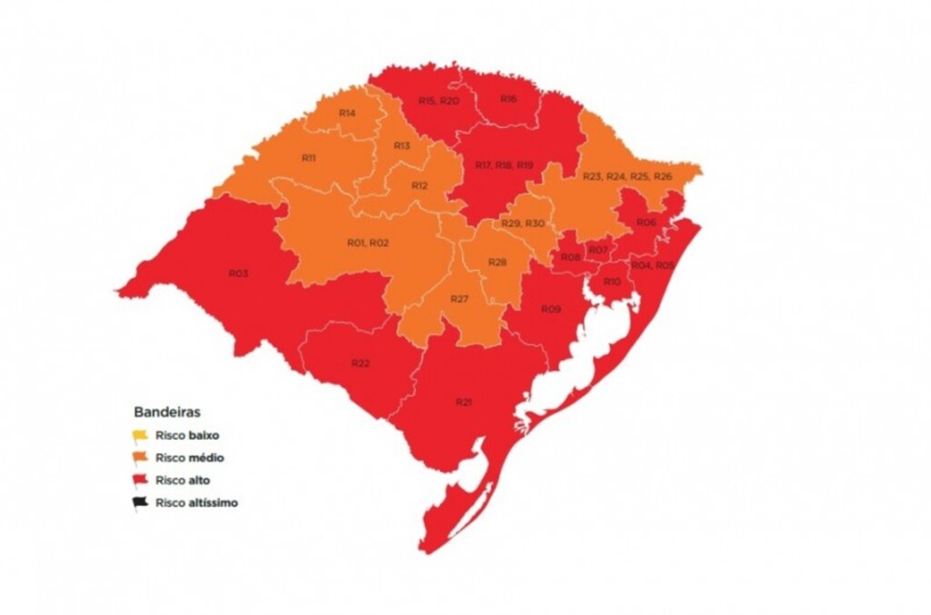 Estado recebe 25 pedidos de reconsideração ao mapa preliminar da 14ª rodada do Distanciamento Controlado