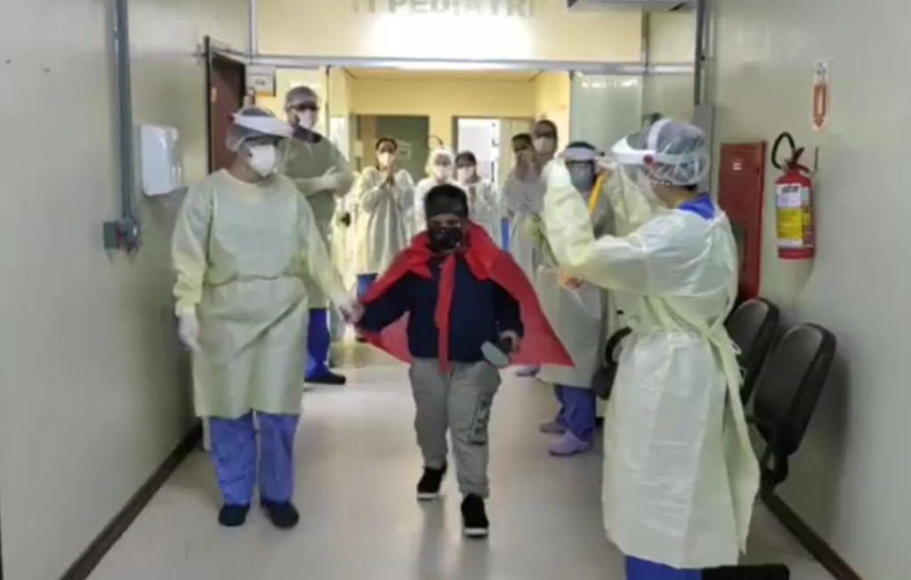 HU-Furg tem primeira alta da UTI Pediátrica