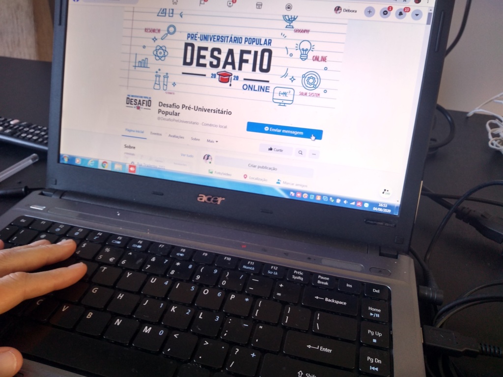 Desafio pré-vestibular agora é on-line