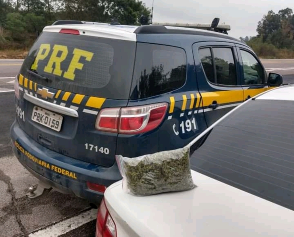PRF prende dois traficantes com skunk em Pelotas