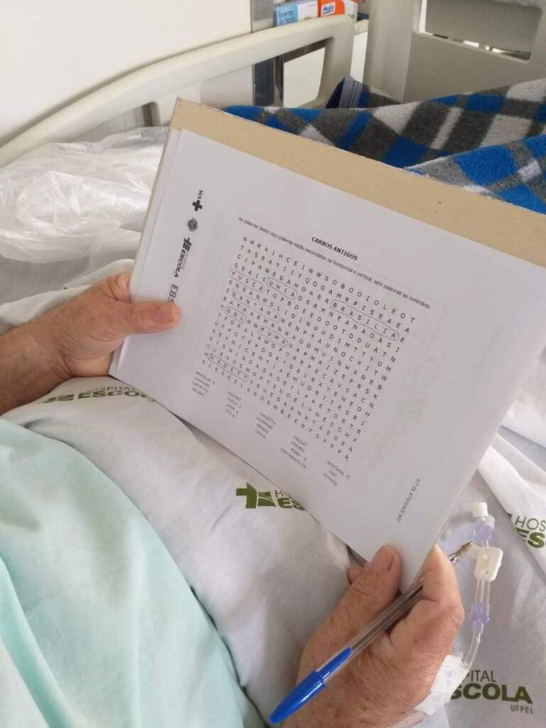 Para abstrair o sofrimento