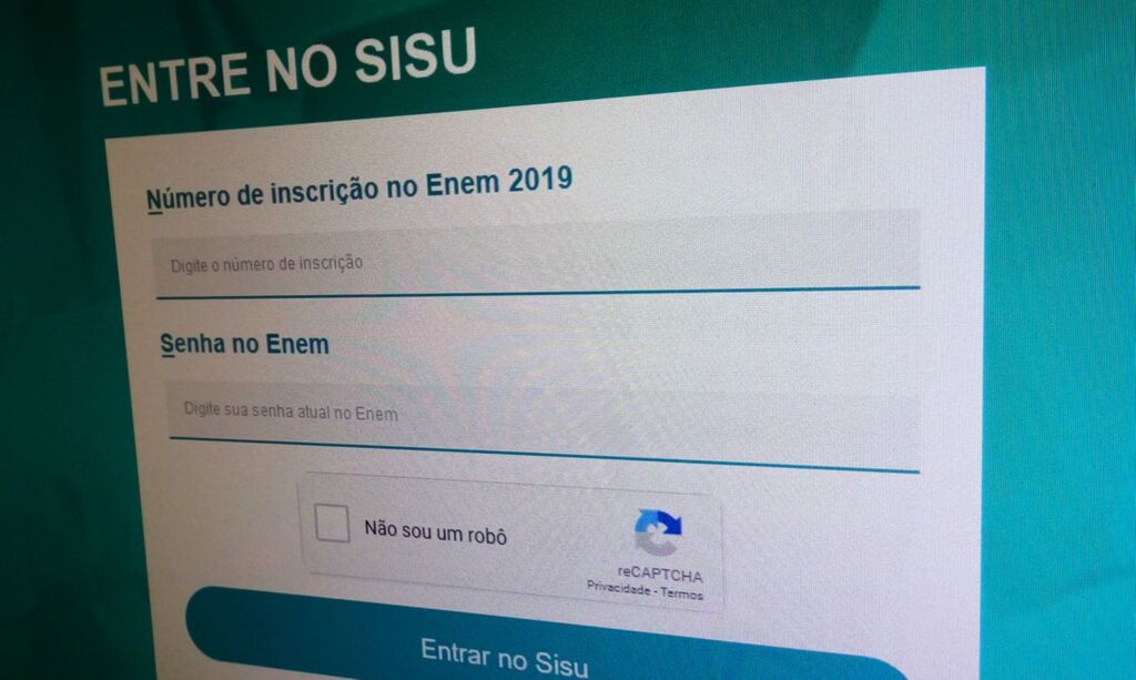 Começam inscrições para o Sisu