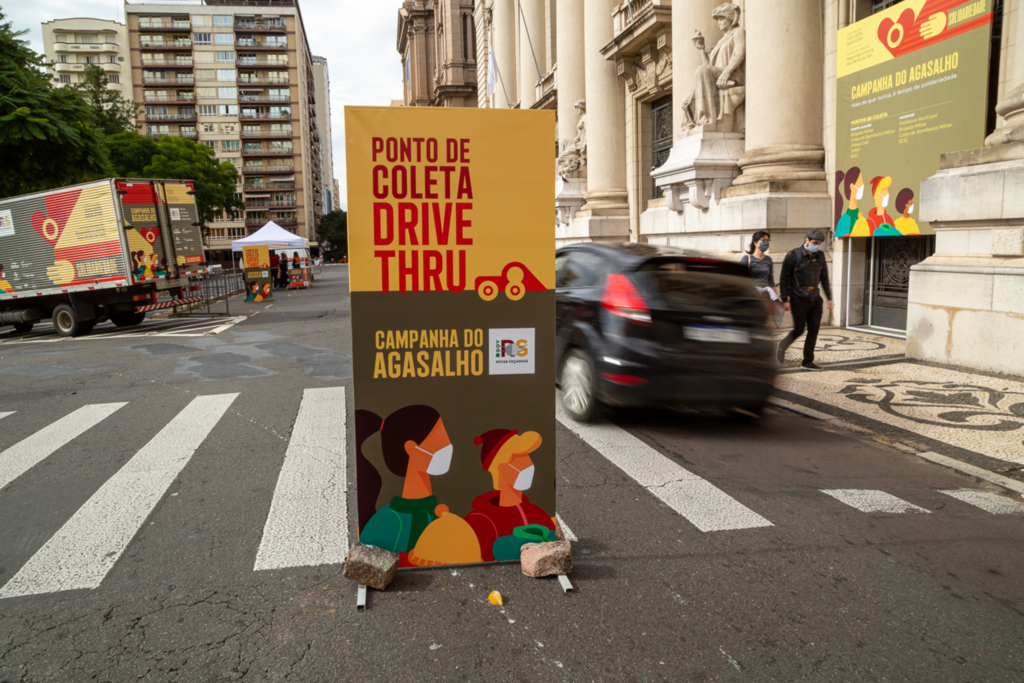 Campanha do Agasalho do RS estará em Pelotas