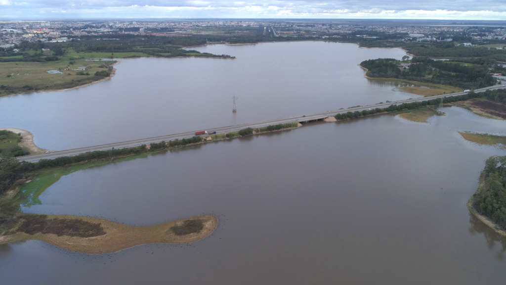 Alívio na barragem Santa Bárbara