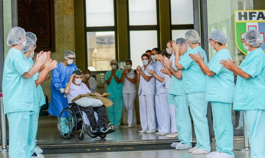 Brasil tem o maior número de recuperados da pandemia