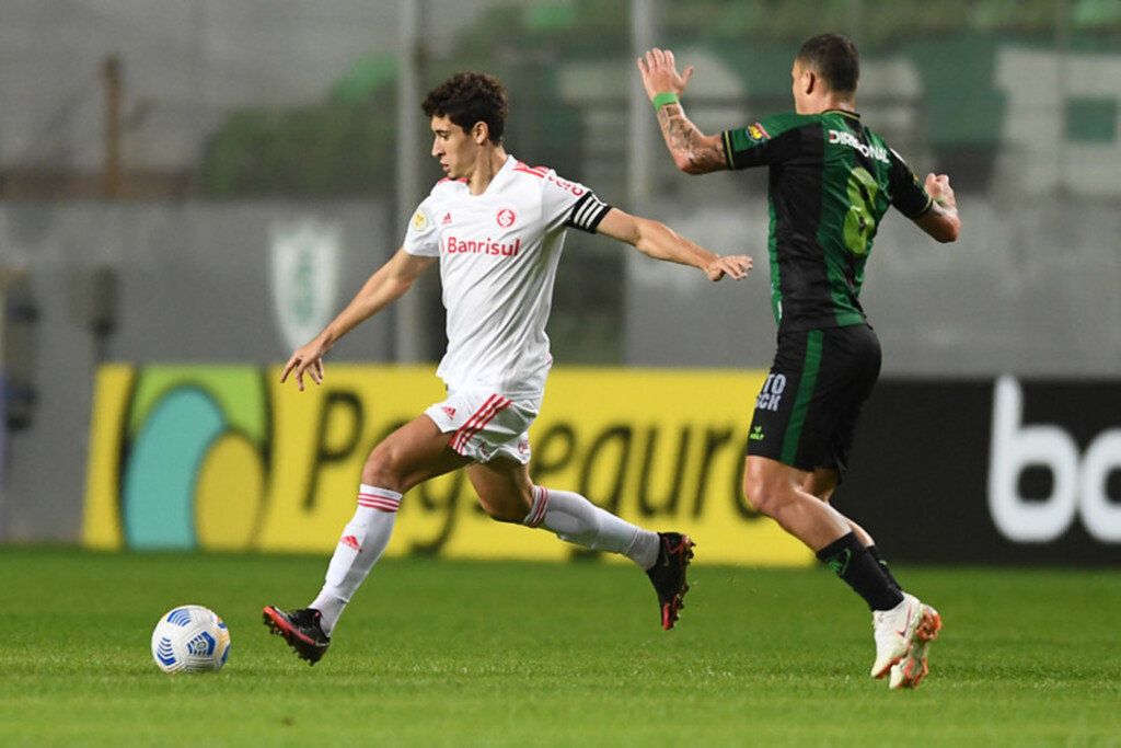 Rodrigo Dourado marcou o gol do Inter. (Foto: Ricardo Duarte - SCI)