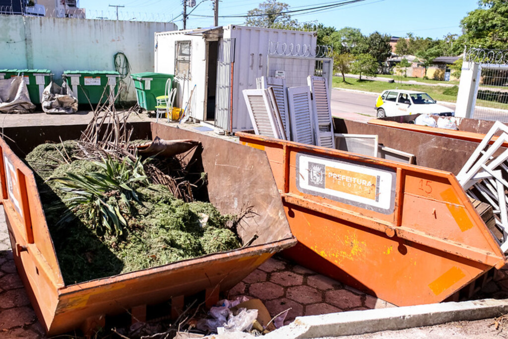 Ecopontos atendem em novo horário a partir de sábado