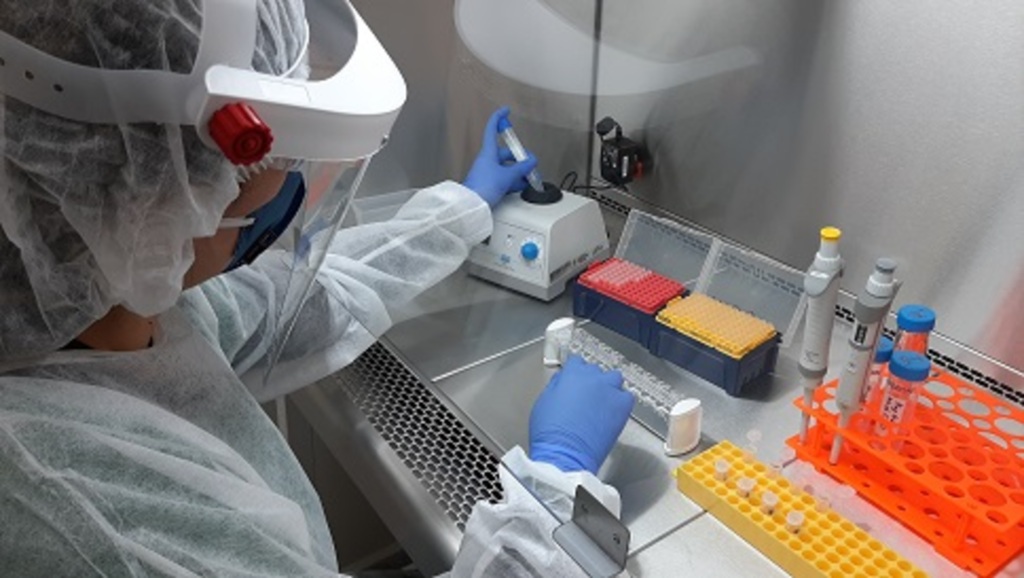 Com capacidade instalada para processar até 200 testes/dia, o Ladi, atualmente, recebe uma média diária de 150 testes - (Foto: Alan Bastos)