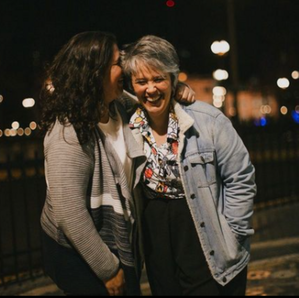 Viviane Pacheco e Clarisse Marinho