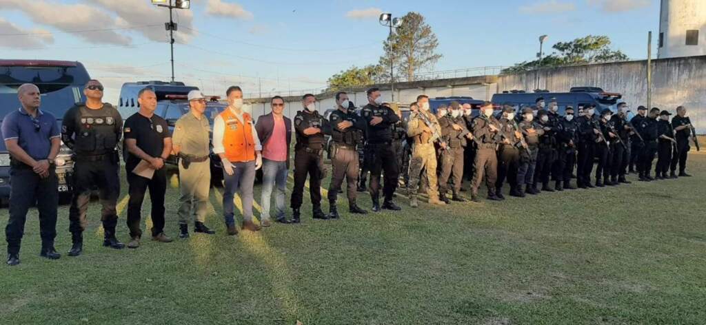 Agentes da Força Nacional ampliam segurança no Presídio de Bagé