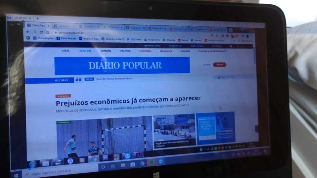 Diário Popular online aberto à comunidade