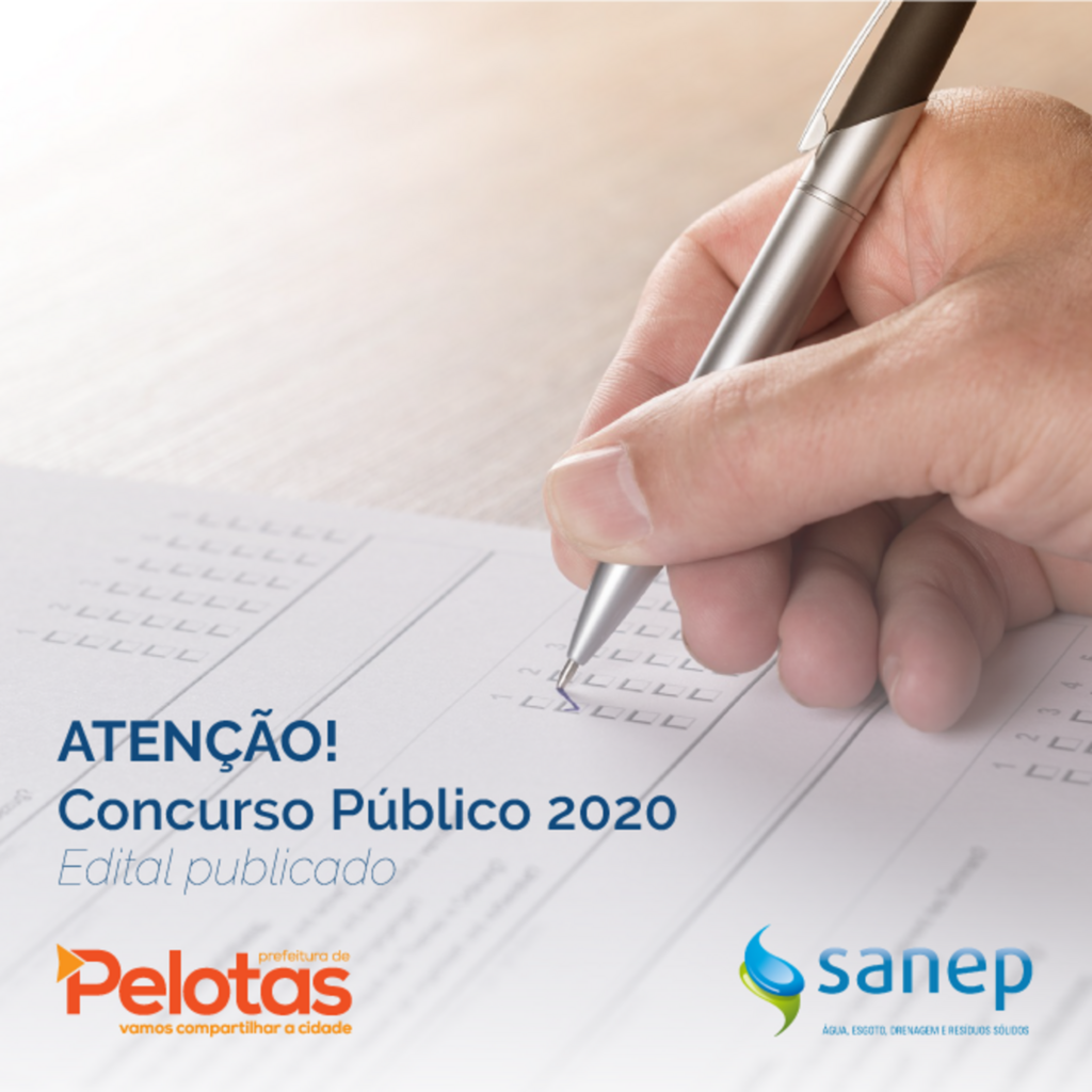 Sanep abre concurso público para 74 vagas