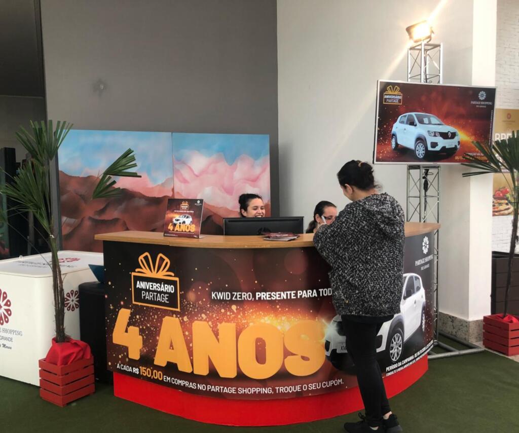 Partage celebra aniversário e sorteia carro