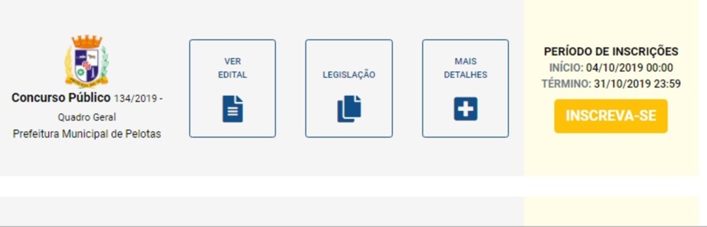 Prazo de inscrições em concursos da Prefeitura acaba quinta