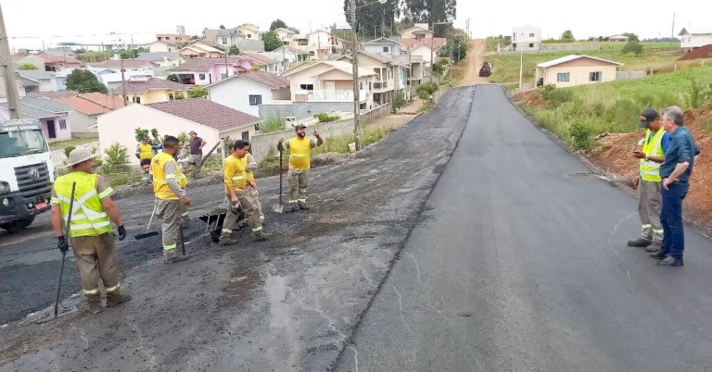 Capinzal se transformou num canteiro de obras, principalmente na pavimentação de ruas urbanas e rurais