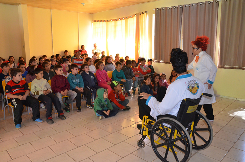 Alunos aprenderam de forma lúdica os  cuidados com a Gripe A