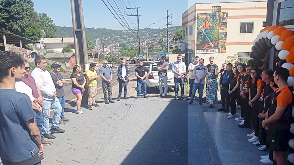 Ato inaugural de uma das maiores e melhores academias de Capinzal