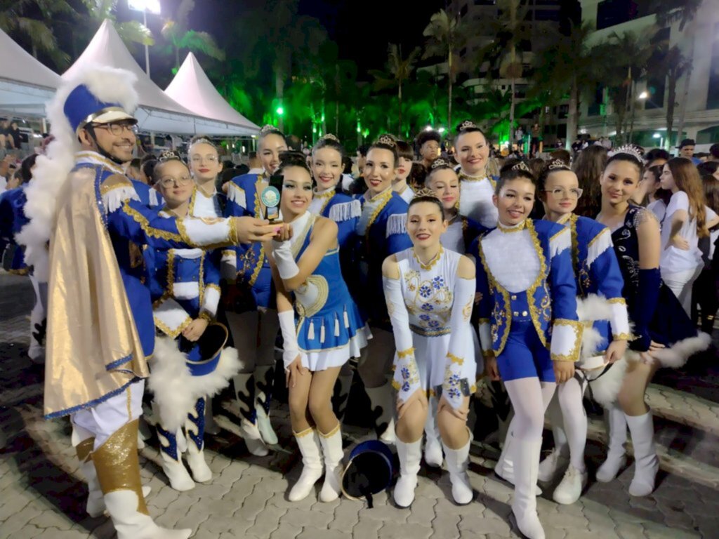 Capinzal é destaque na Copa América de Bandas e Fanfarras na cidade de Itapema