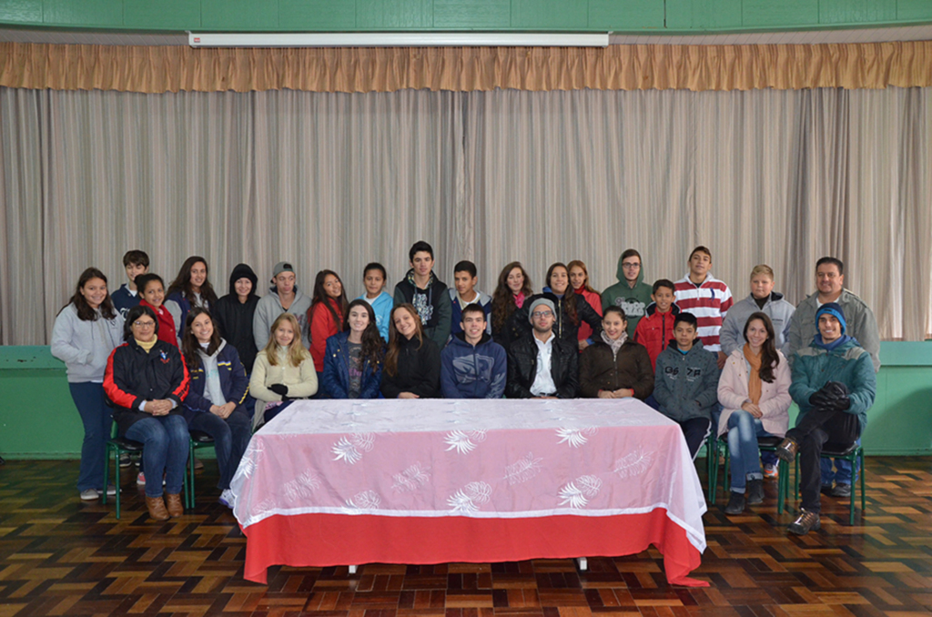 Escola realiza cerimonial de posse da nova diretoria do Grêmio Estudantil