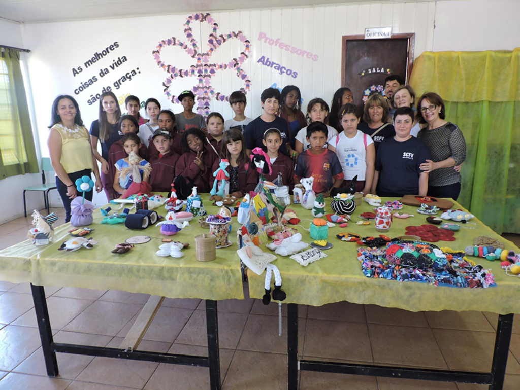 SCFV de Anita visita entidades de Assistência Social de Campo Belo