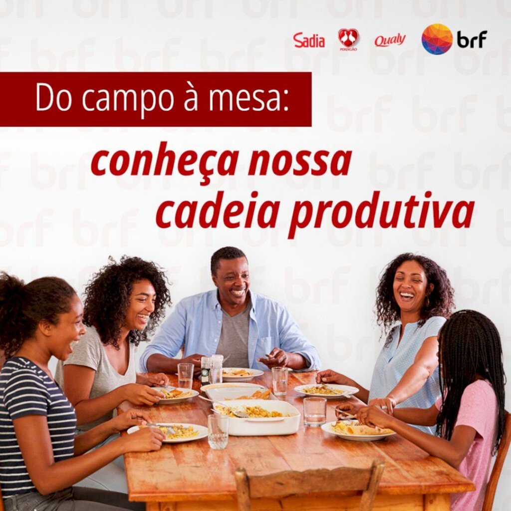 BRF produz alimentos para mundo todo