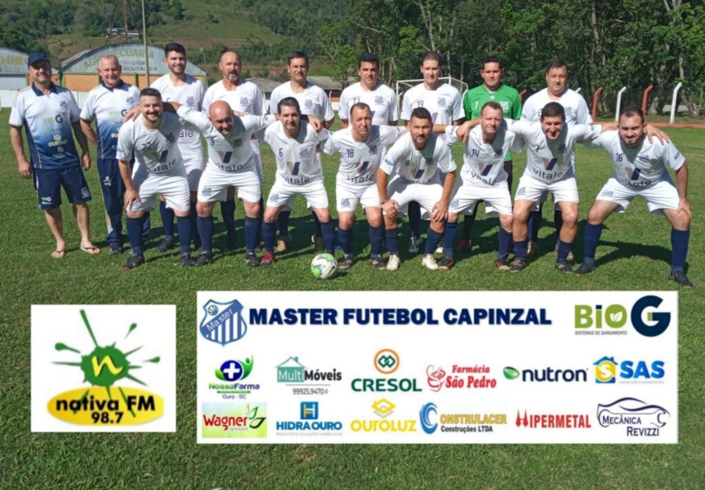 Master Futebol Capinzal: Mais um jogo, mais uma vitória