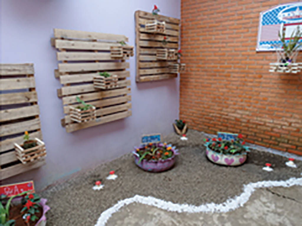 Projeto Floreiras de Reaproveitamento de Pneus