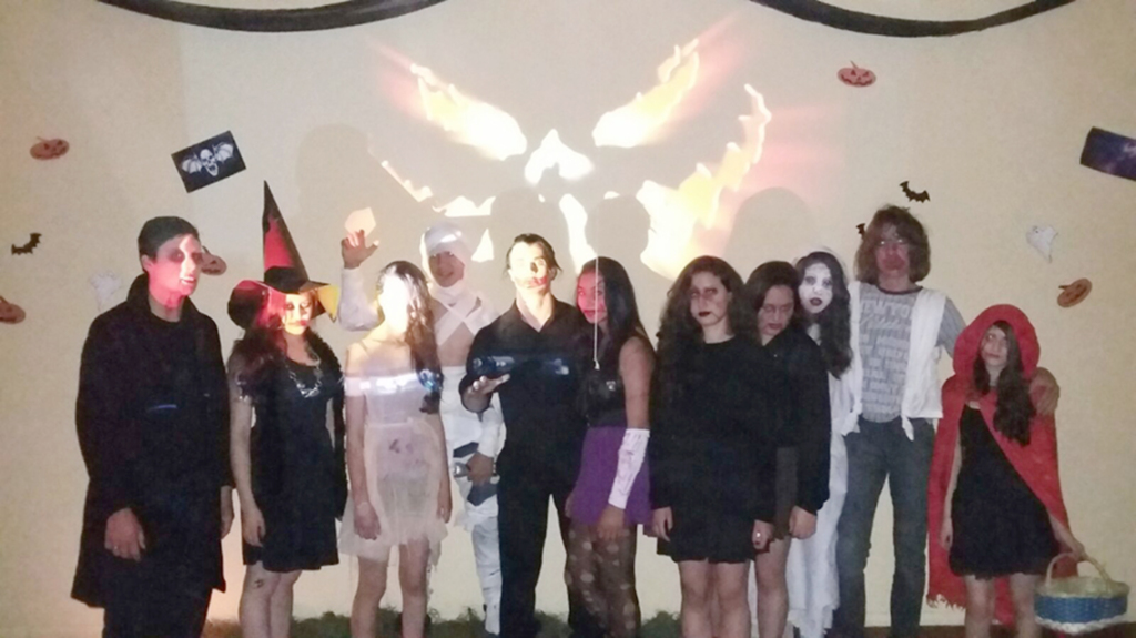 Em clima de Halloween