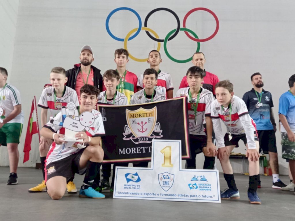 Escolinha Moretti, participa do Campeonato Sul Brasileiro de Futsal