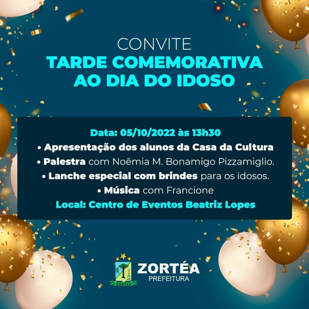 Zortéa realiza atividade comemorativa ao Dia do Idoso