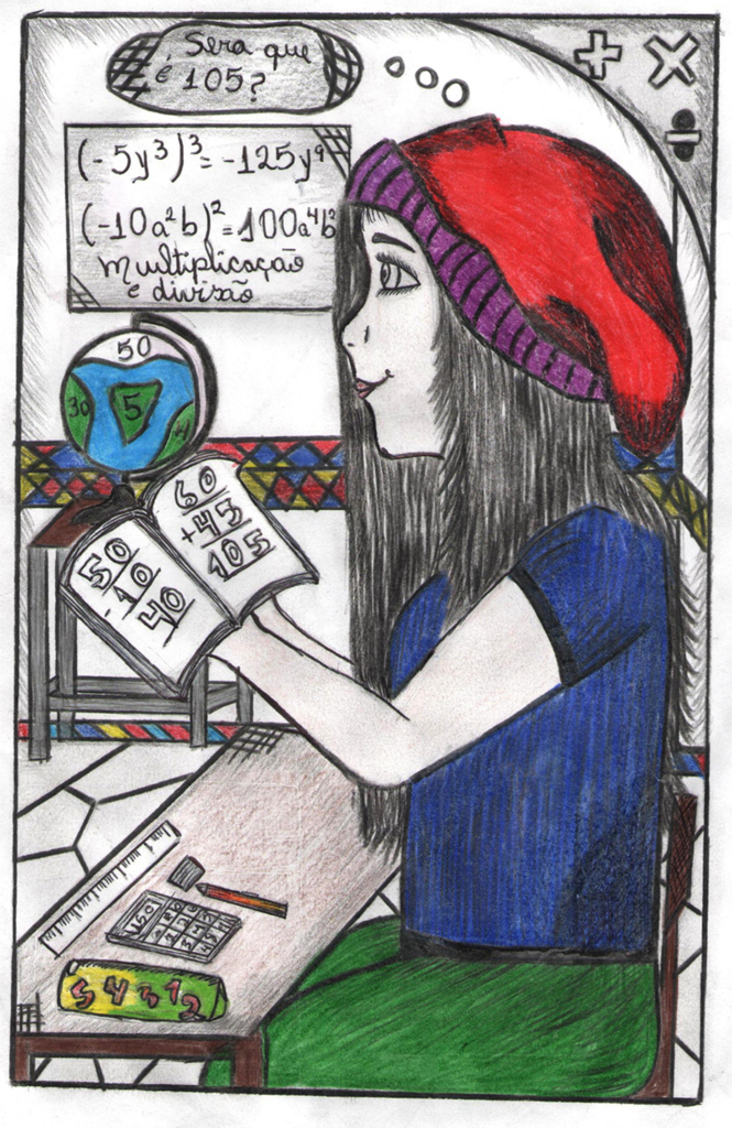 Alunos participaram de promoção voltada a  VII Feira de Matemática