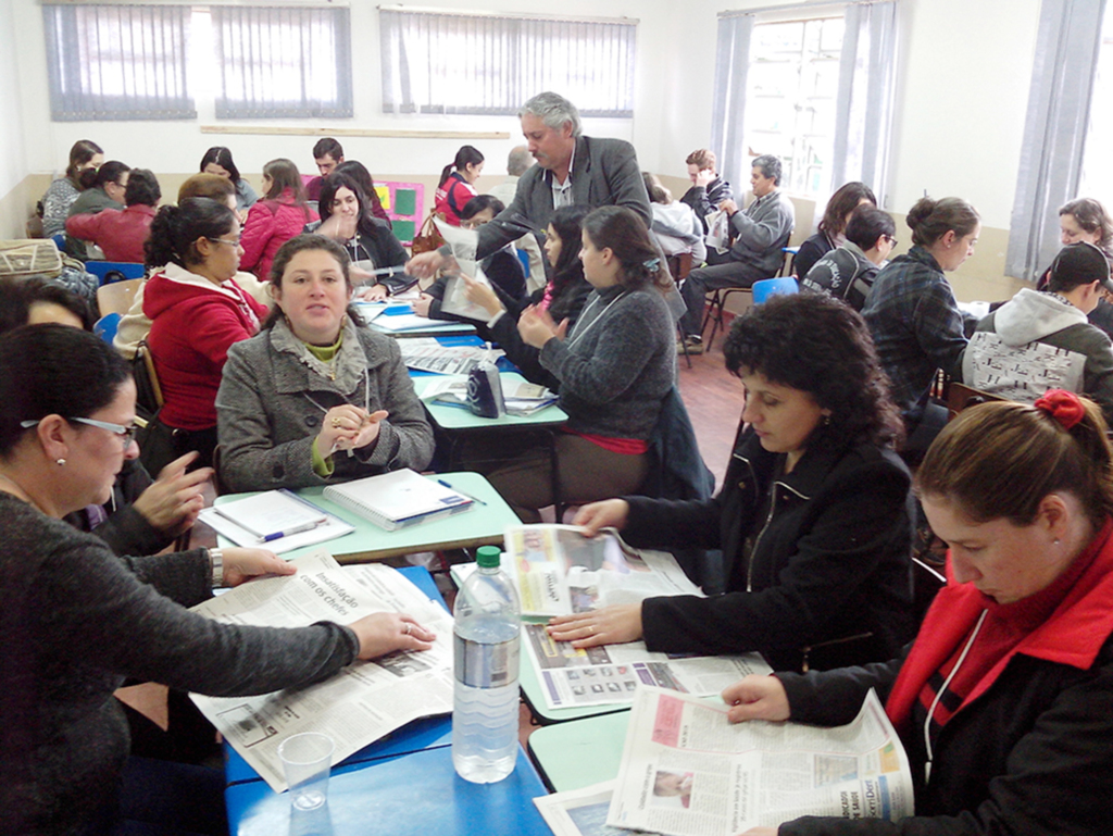 Professores de Pinhal da Serra participaram  de formação do Sebrae
