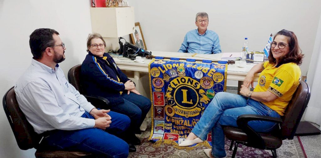 Mantida parceria Prefeitura de Capinzal e Lions Clube