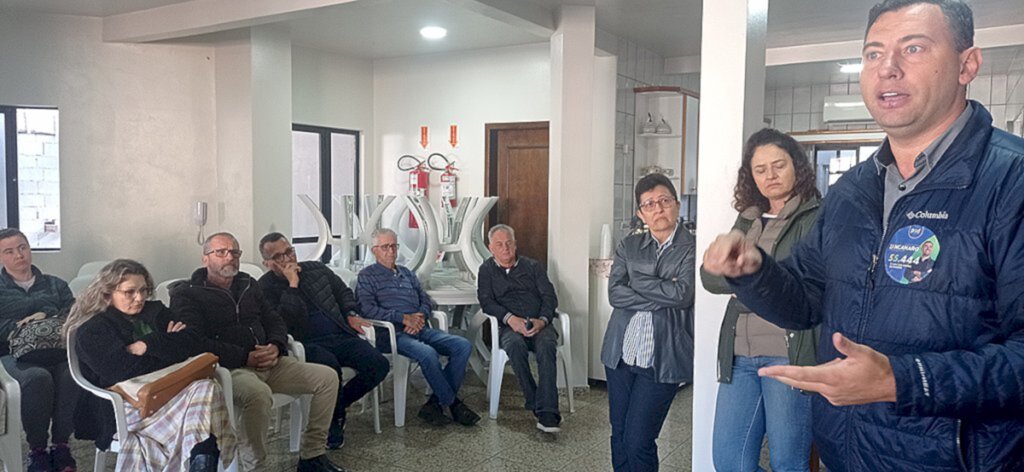 Aldo Azevedo / jornalista de formação - Legenda da foto: Seila Eliane Ribeiro, candidatos Marlene (para deputada federal) e Zancanaro (a estadual).