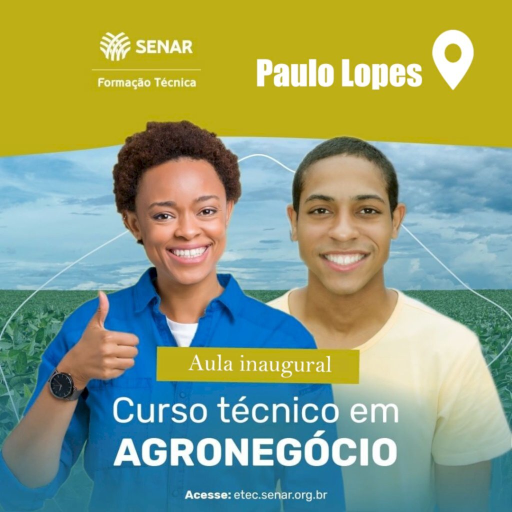 MB Comunicação Empresarial/Organizacional - Curso Técnico em Agronegócio em Paulo Lopes.