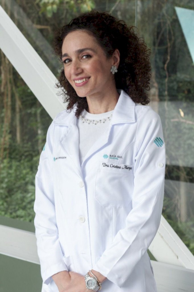 Karla Quint / Analista de Comunicação / Fábrica de Comunicação - Na foto, a médica Cristina Marques Barreto.